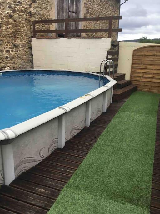 Lovely French Farmhouse With Private Swimming Pool Bourganeuf Экстерьер фото